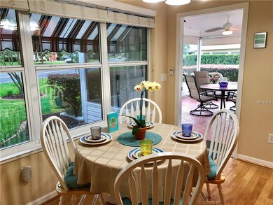 View of Kitchen Dining Area with door (opps, someo