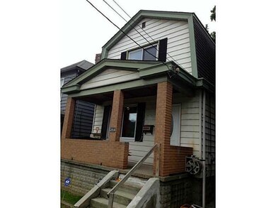 Exterior Front. Large front porch.