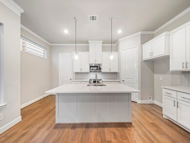 Step into a large and open kitchen, highlighted by