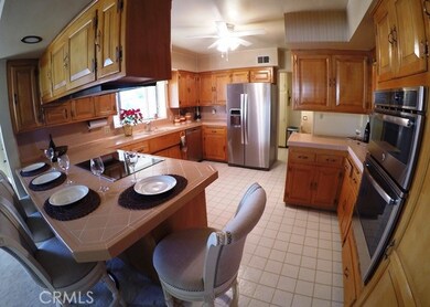 Spacious Kitchen with newer high end stainless appliances.