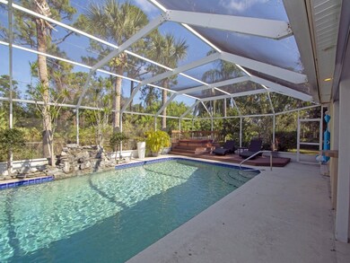 WOW!!! 15'x31' pool with custom stone waterfall !!