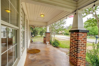 Covered front porch