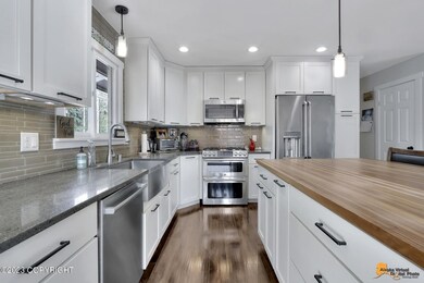 ..This beautifully modernized Kitchen