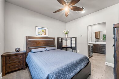 Features a full size ensuite!