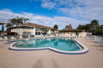 Large heated community pool