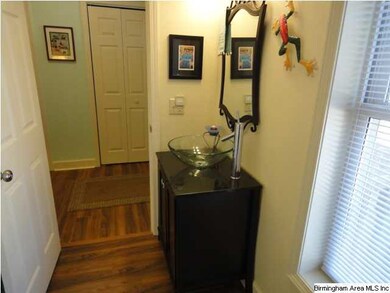 Front entry area.