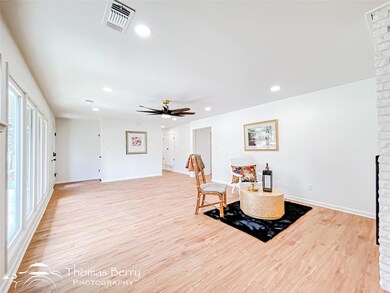 Sitting room featuring recessed lighting, visible 