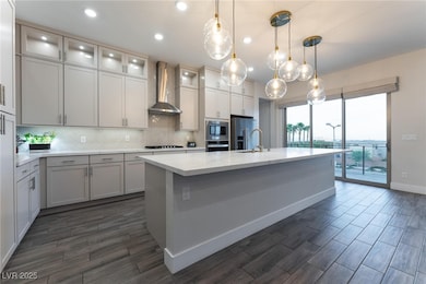 Spacious open dining area