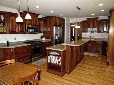 Kitchen. The centrally located 22X14 Eat-In-Kitche