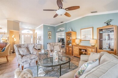 Open and airy floorplan with high ceilings