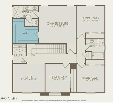 Floorplan 2nd floor