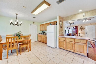 Bar top w/ room for stools into living room