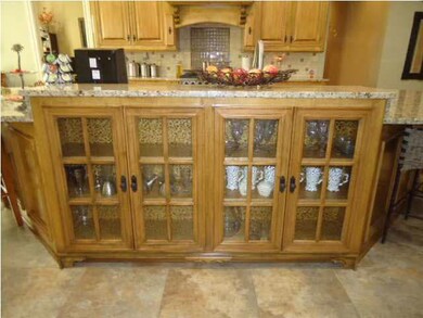 Cabinets in kitchen