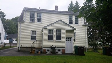 Back left entry leads to both units. The door to t