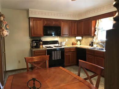 Stunning wood cabinets! Gas stove! Deep stainless 