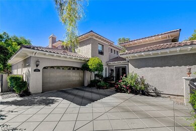 Fabulous gated driveway.