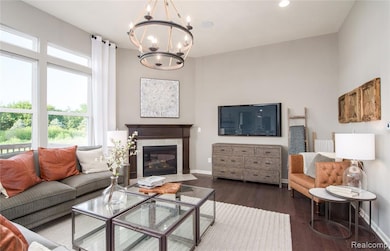 Cozy Corner Fireplace