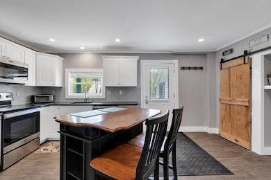 Barndoor To The Walk-in Pantry