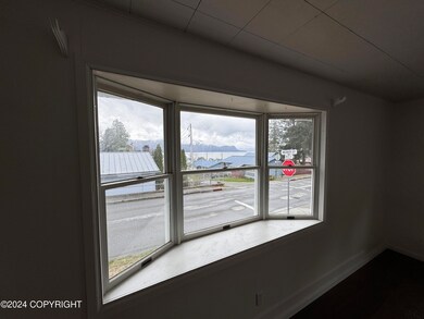 bay window in living room