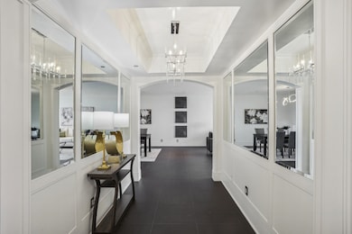Grand front entry