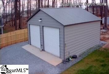 Detached 2 car Garage/Work Shop with Electric
