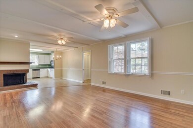 05-Family Room to Kitchen & rear hall
