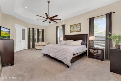 Master Bedroom w Tray Ceiling!