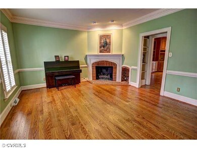 Living Room - Formal living room with gas fireplac