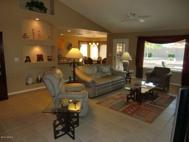 Great Room with VAULTED CEILINGS