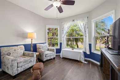 Front formal living with bay window