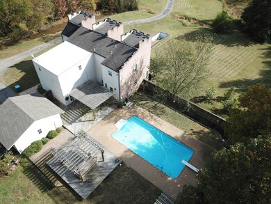 Pool and 2 car garage