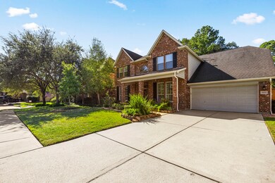 Double wide driveway with an oversized garage.