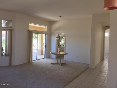 DINING IN LIVING ROOM