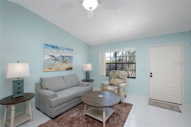 If you look through the living room window, you on