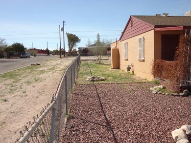 East side of home