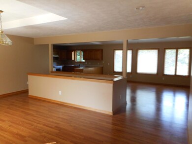 Open floor plan on main level