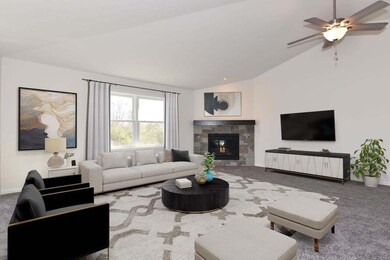 Staged Living Room