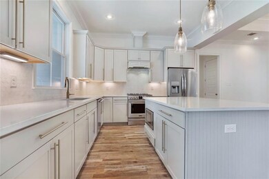 Easy access to everything in this efficient kitche
