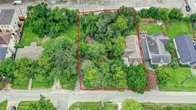 Front of property.  City easement is to the left o