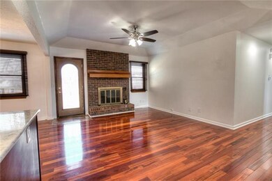 Wood floors through out most of main level