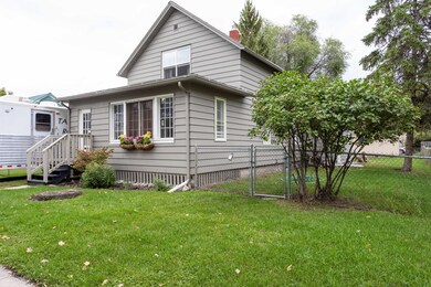 Fenced yard