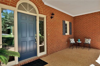 Welcoming covered front porch!