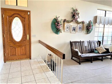 Tile Entry and Formal Living Room