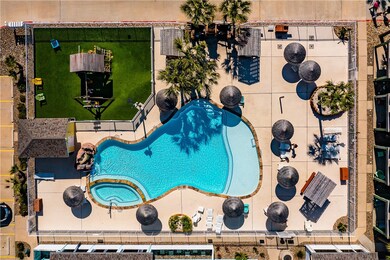 One of TWO community pools