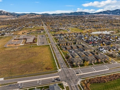Bird's eye view featuring a water and mountain vie