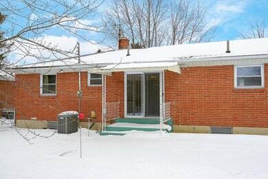 Rear stoop & patio