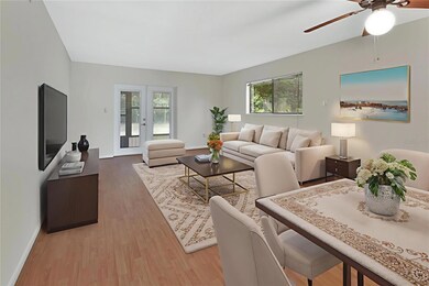 Living Room virtually staged