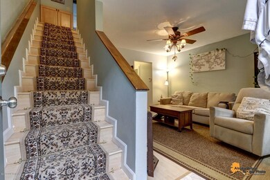 Stairs to upstairs
