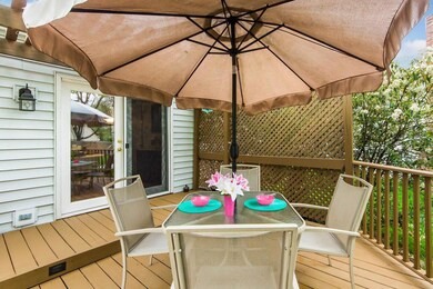 Deck to dining room