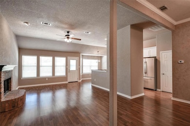 What a grand entrance to this beautiful home! Large living area with open concept provides the perfect flow from each room - great for entertaining!